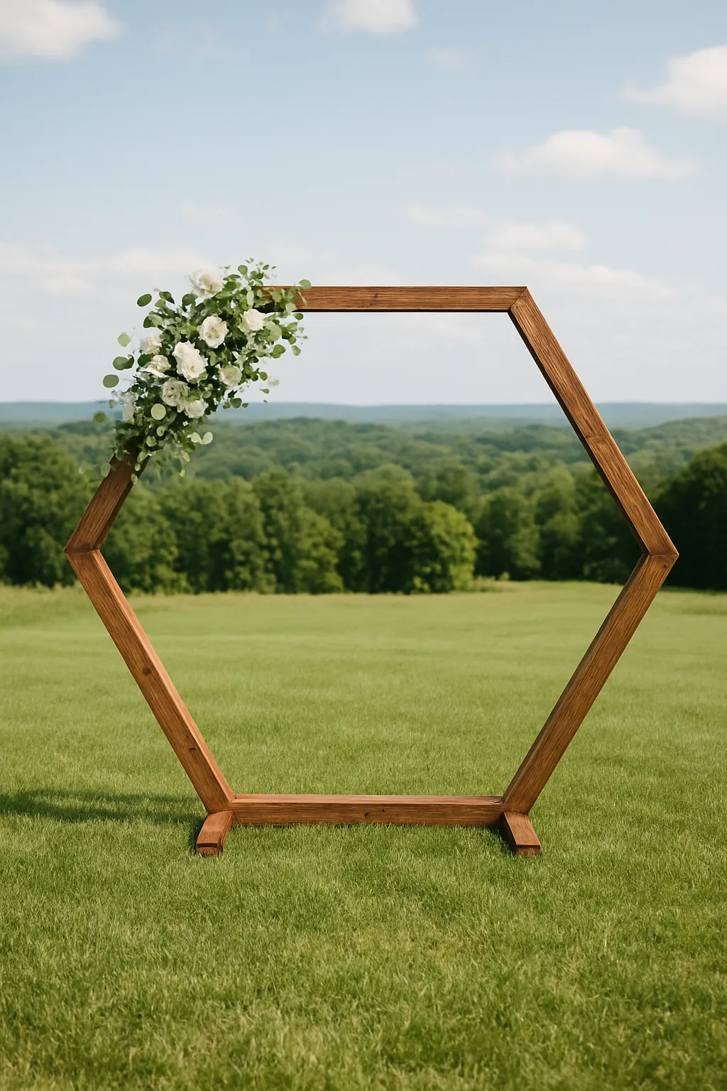 Hexagon Wedding Arbor