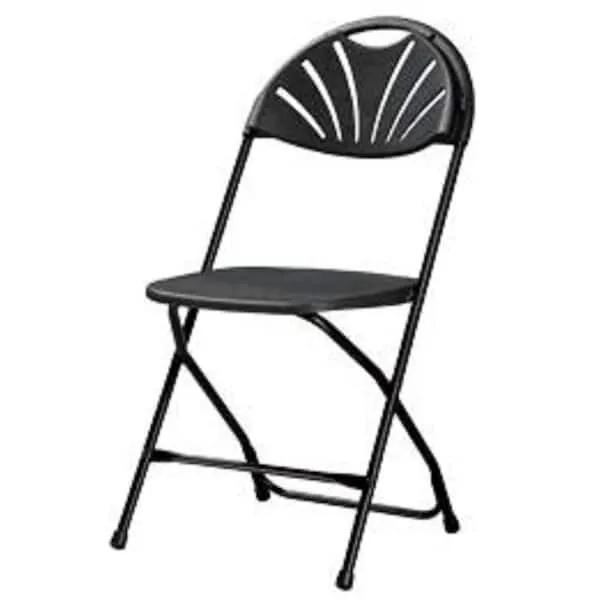 Black Fan Back Chairs