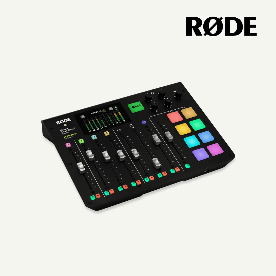 Rodecaster Pro podcast Mixer
