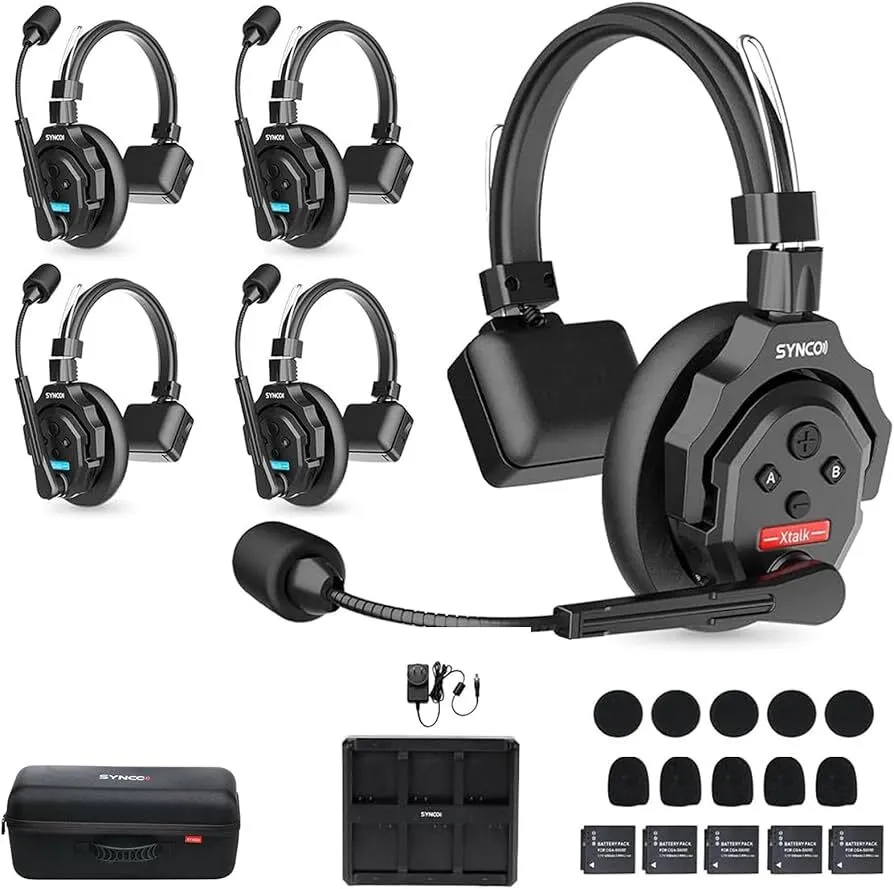 5 Person Wireless Comms Set