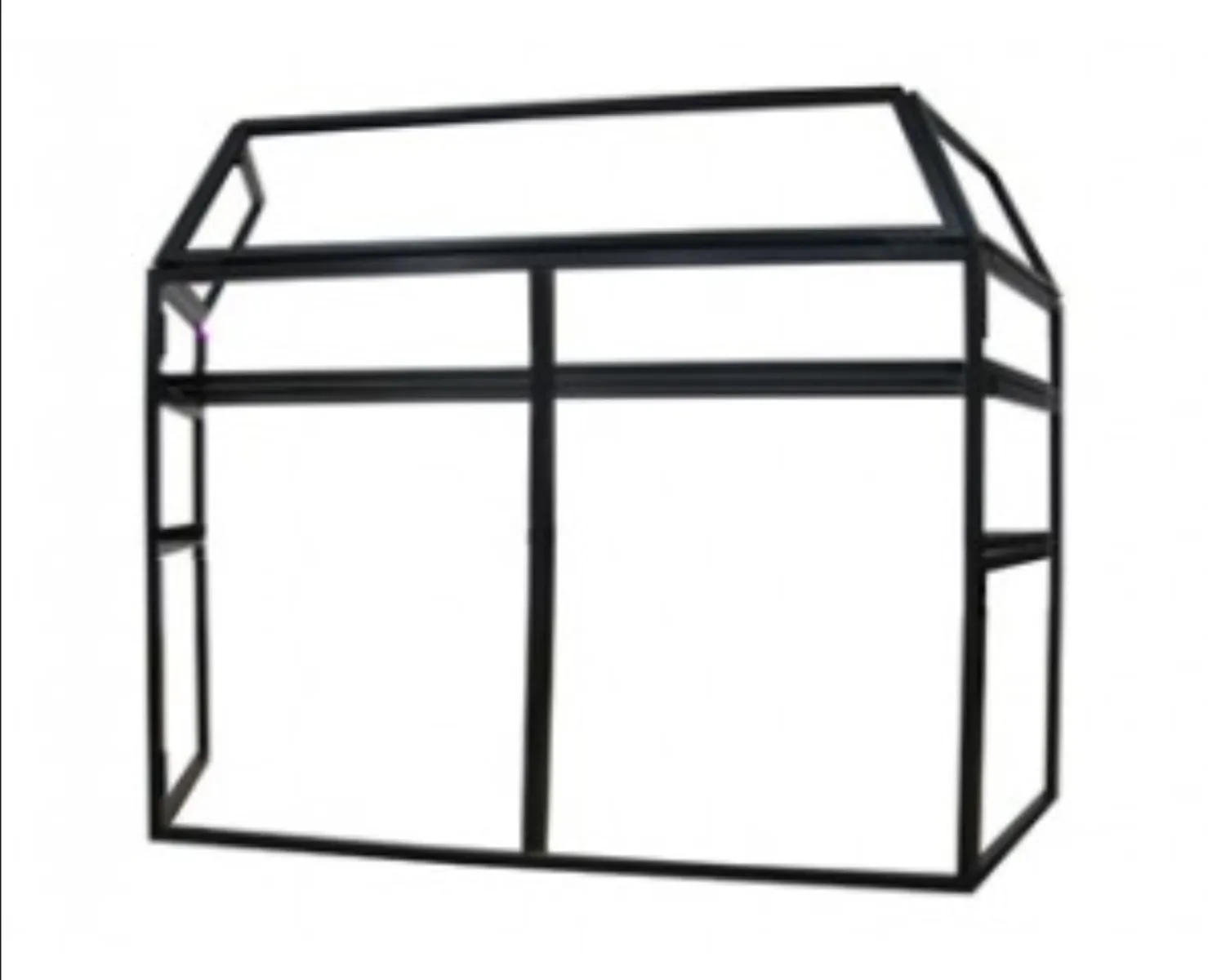 AED Deckstand Booth Pro (inc black wool serge cloth)