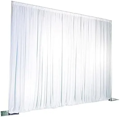 White Pleated Drapes (Various Sizes)