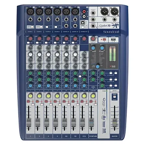 Analoge mixer | Soundcraft Signature 10