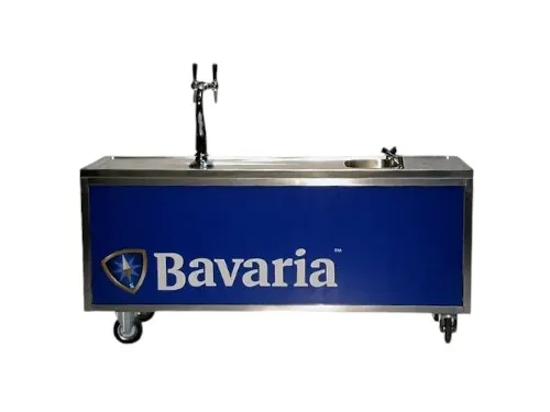 Bar | 2 meter | 2x Tap| met spoelbak (Bavaria)