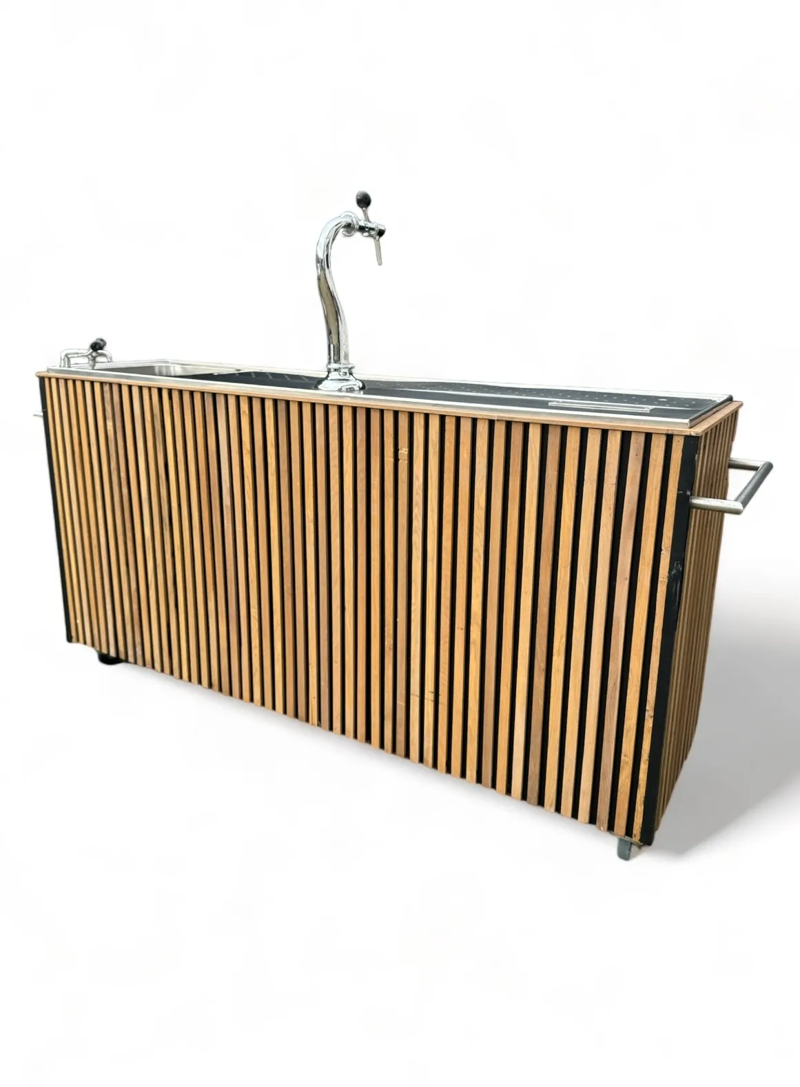 Biertap | Eikenhout | Spoelbak