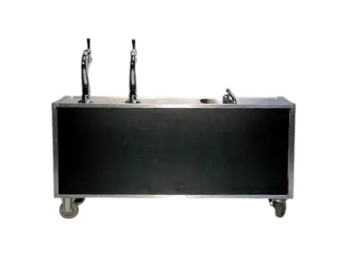 Bar | 2 meter | 2 x Tap | met spoelbak