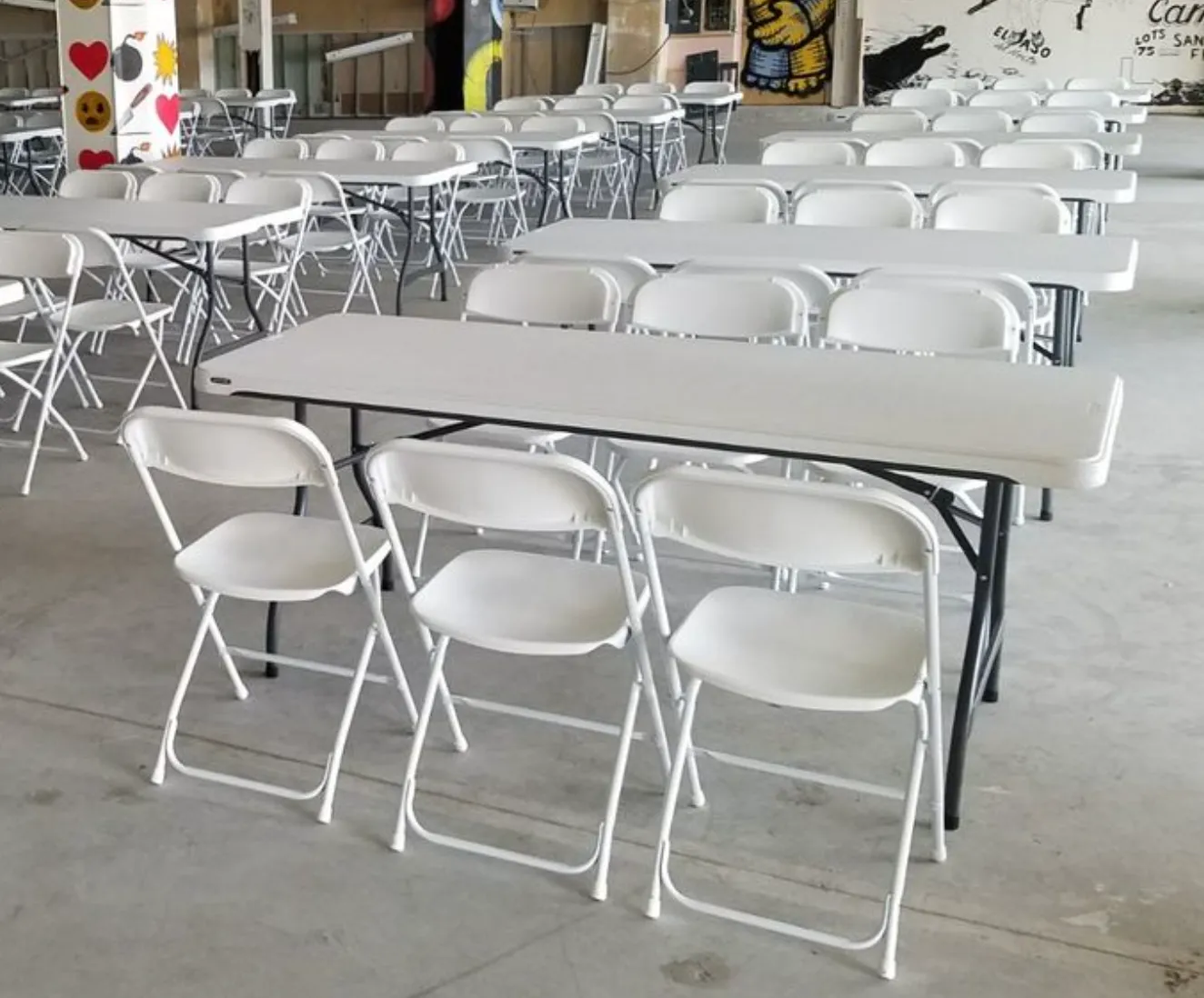 Tents, Tables & Chairs