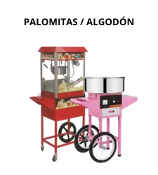 Alquiler Máquina de Palomitas y Algodón collection image