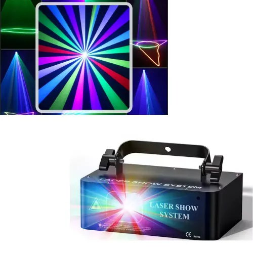 Efecto laser 1 W