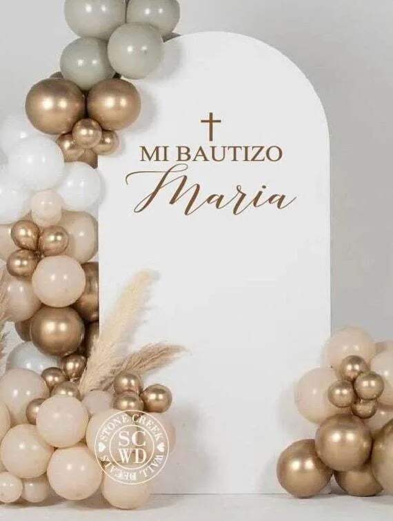 DECORACIÓN CON GLOBOS PERSONALIZADA