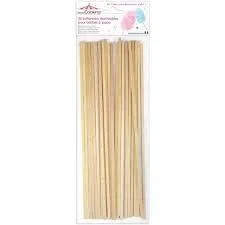 Palos para algodón de azúcar 