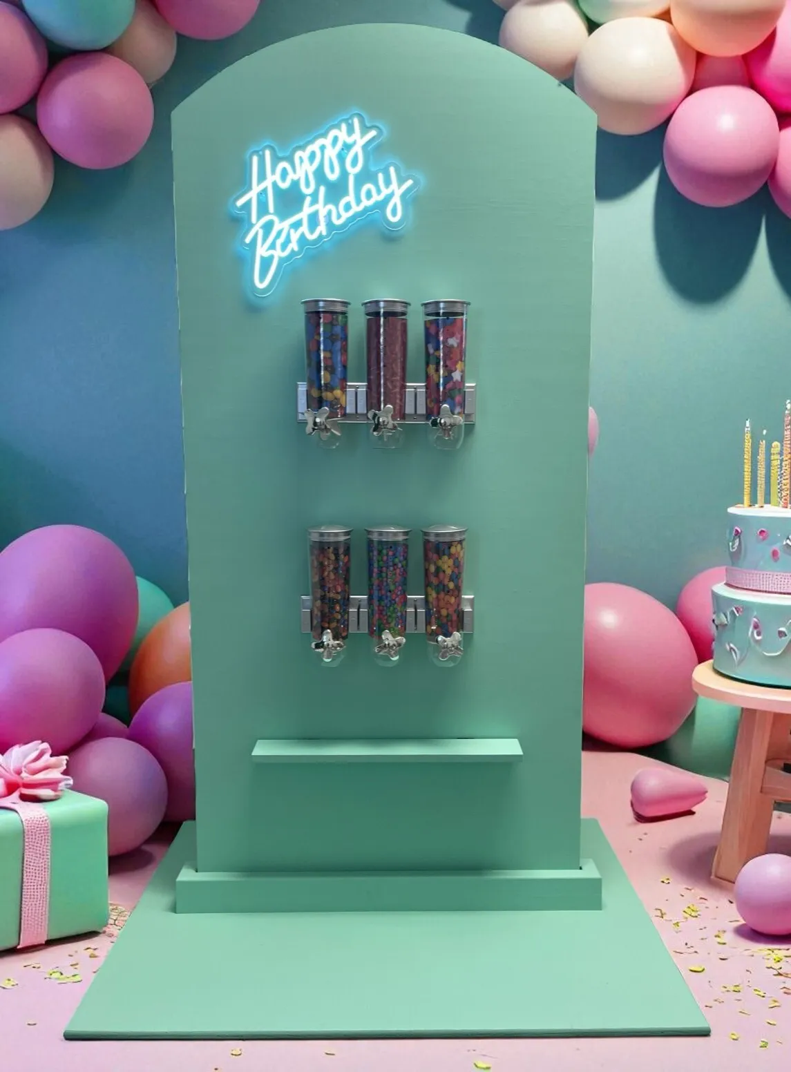 Celebration Wall - Candy Dispensers