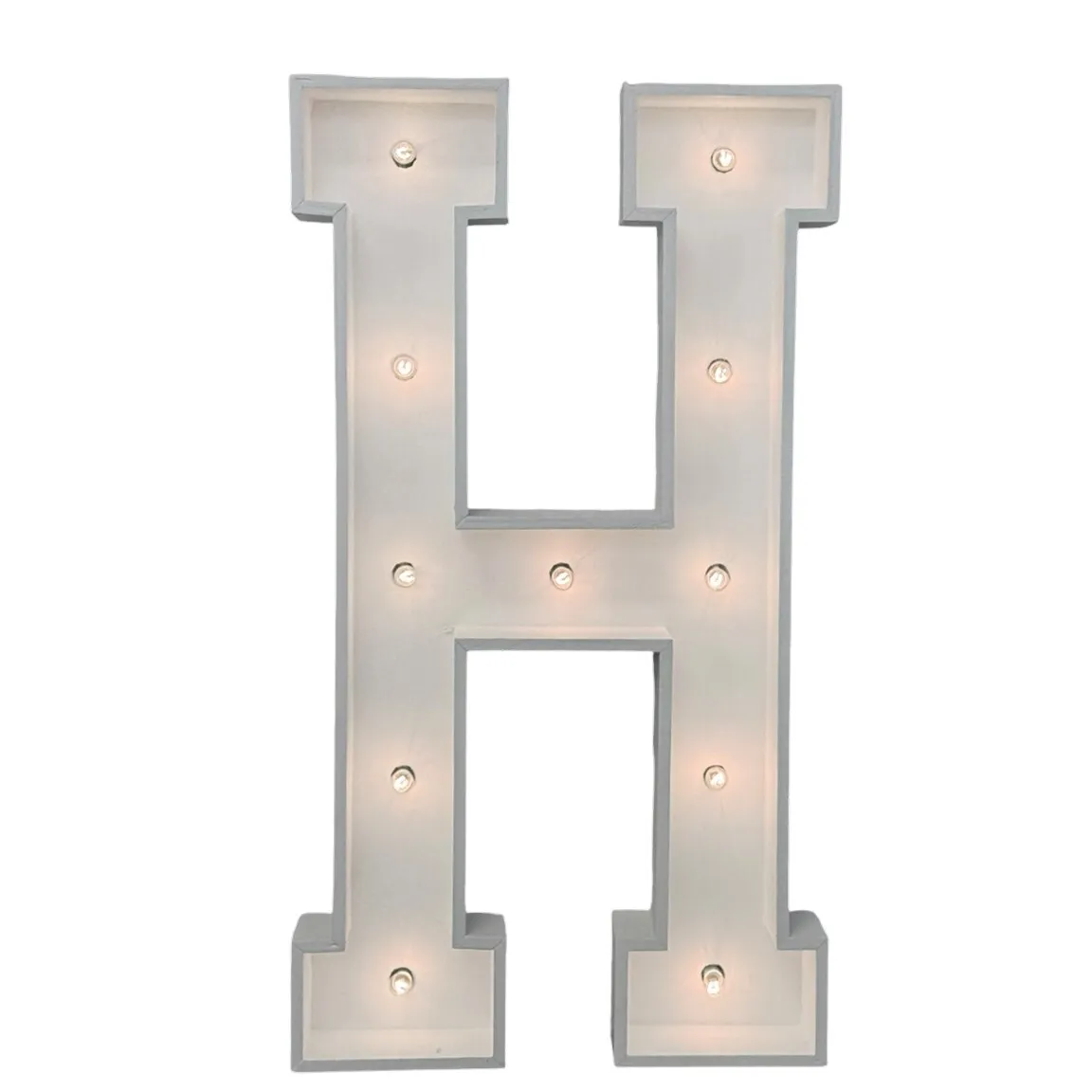 Marquee Letter - H