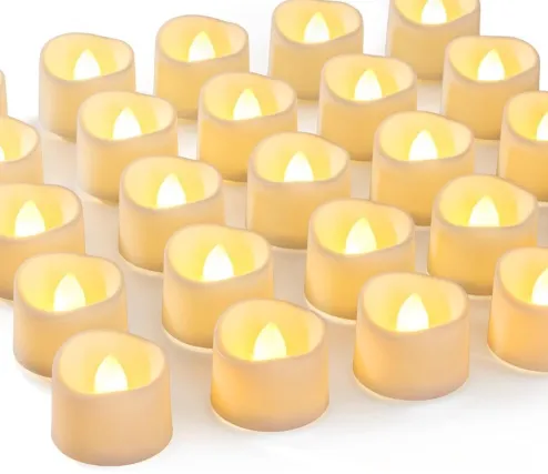 Candle - Tealight LED Flameless, White