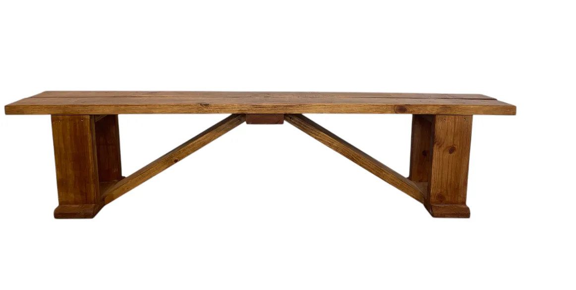 Seating, 5' Wooden Bench
