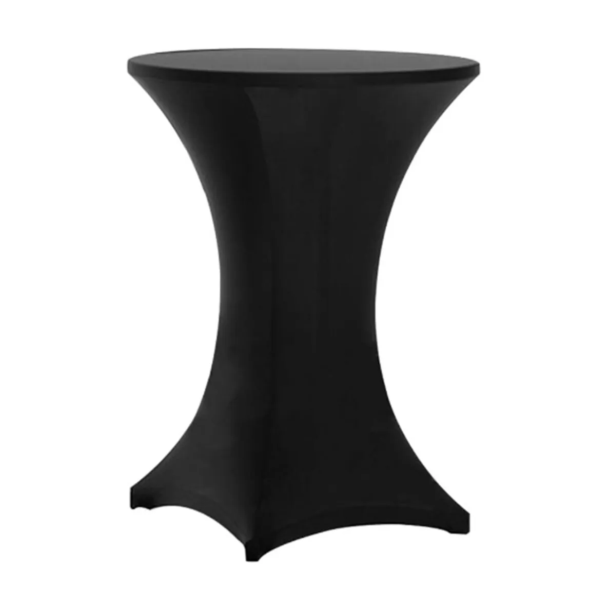 Linens - Cocktail Table Cover, Black