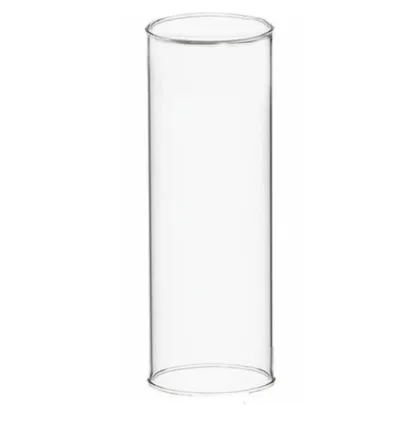 Clear Glass Open Bottom Hurricane