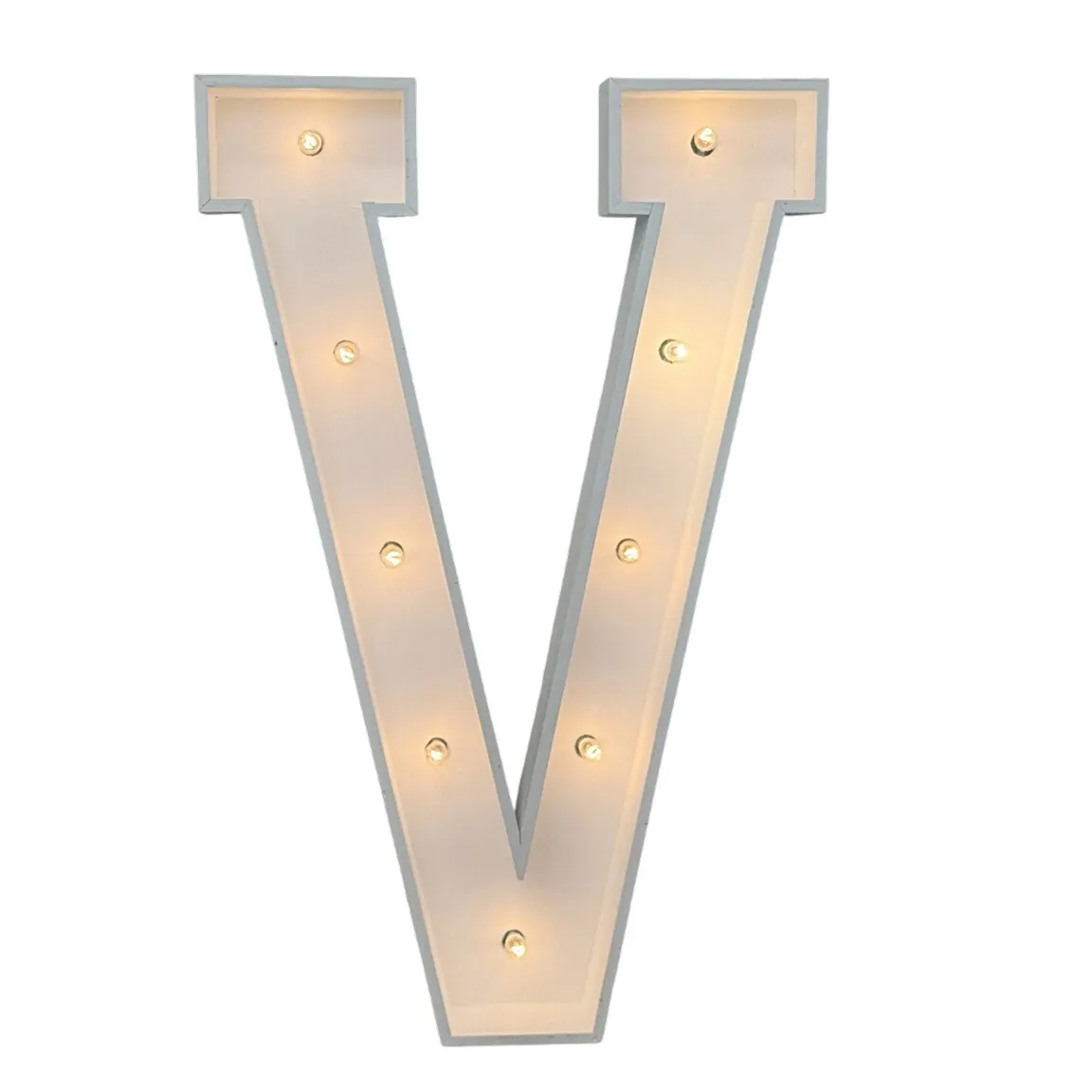Marquee Letter - V