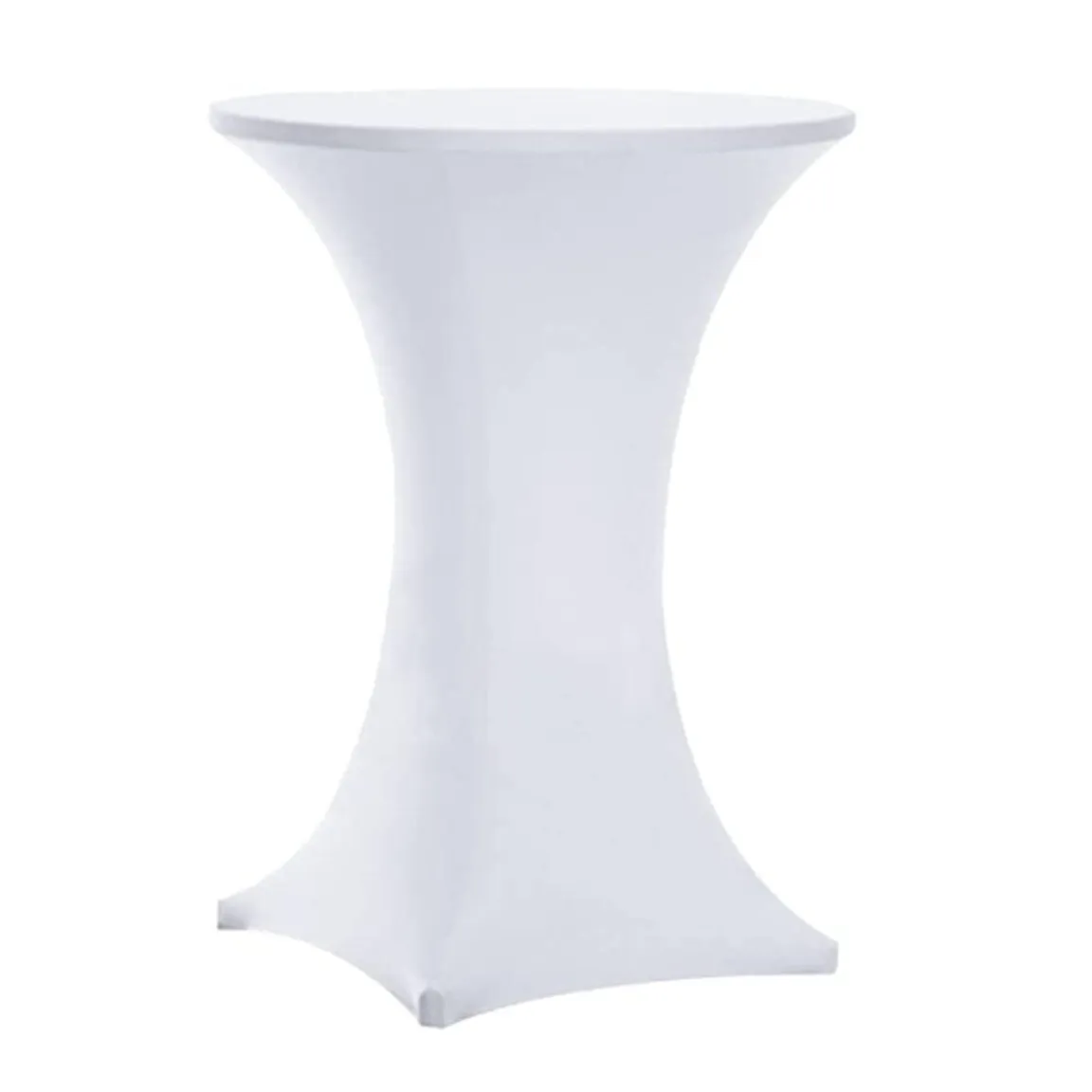 Linens - Cocktail Table Cover, White