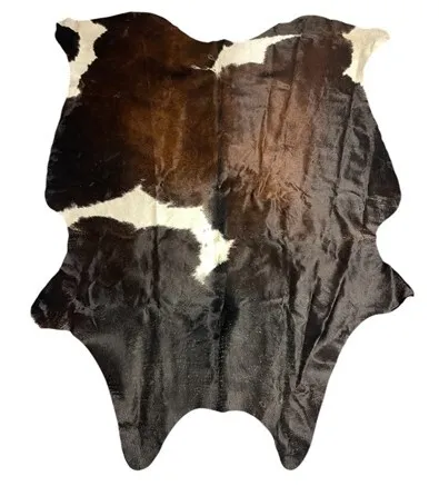 Cowhide - Tri-Color, 7'6" x 6'