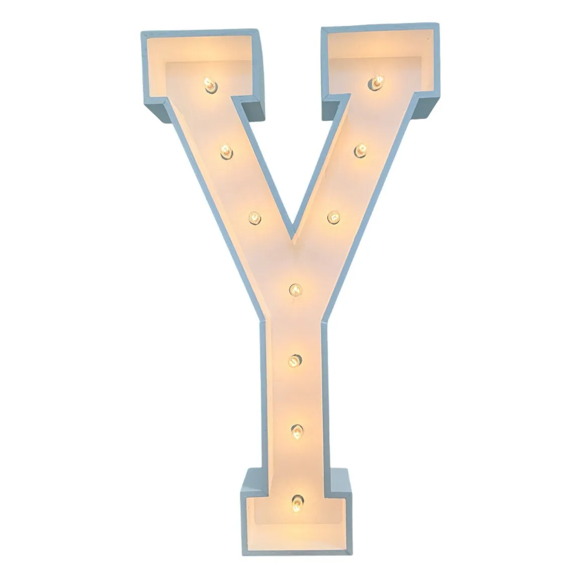 Marquee Letter - Y