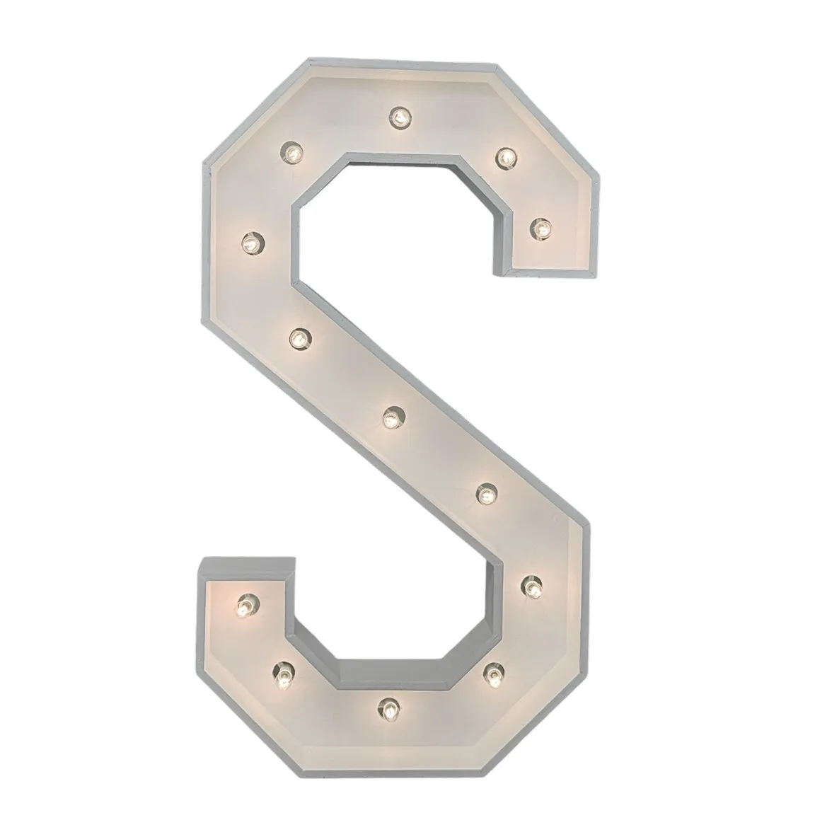 Marquee Letter - S