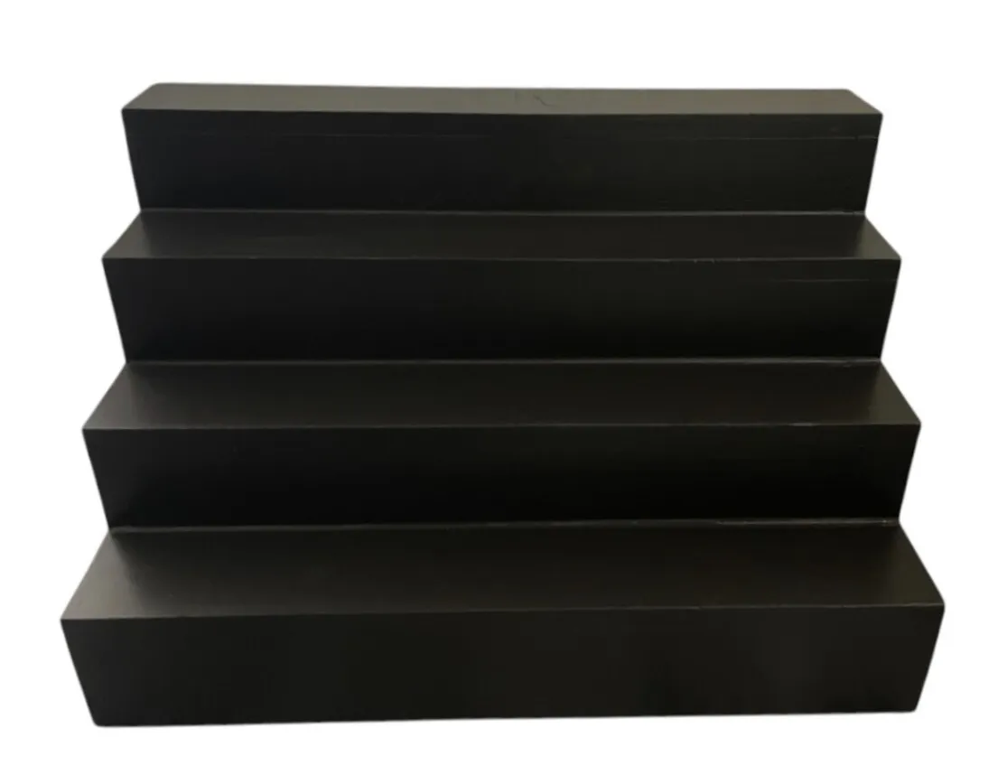 Cupcake Holder, Black, 4 Tier