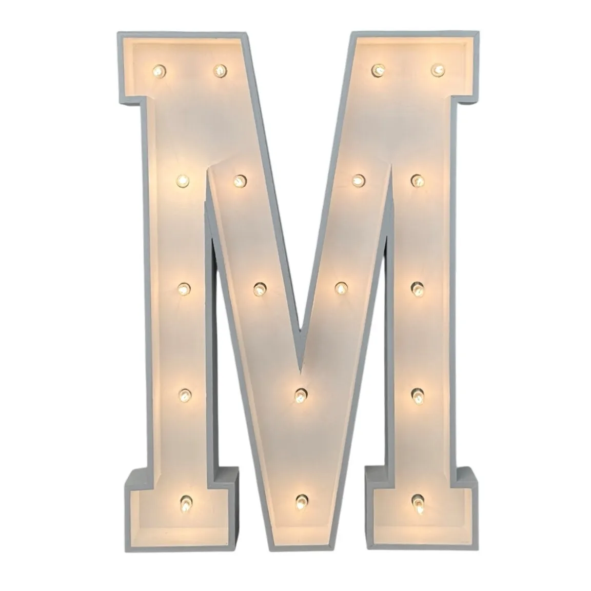 Marquee Letter - M