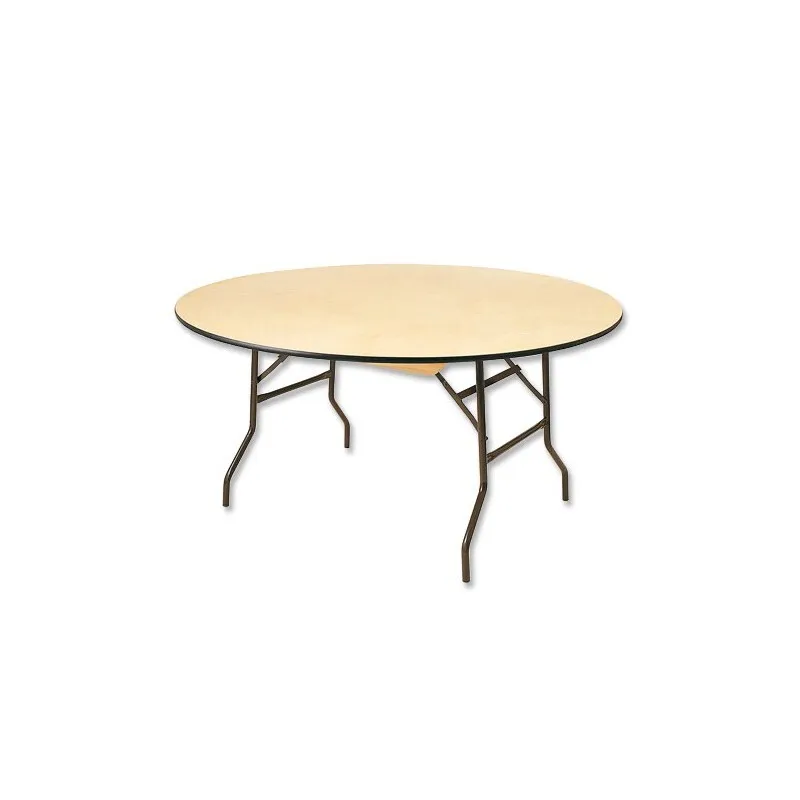 Table ronde bois 150 cm 8-10 personnes
