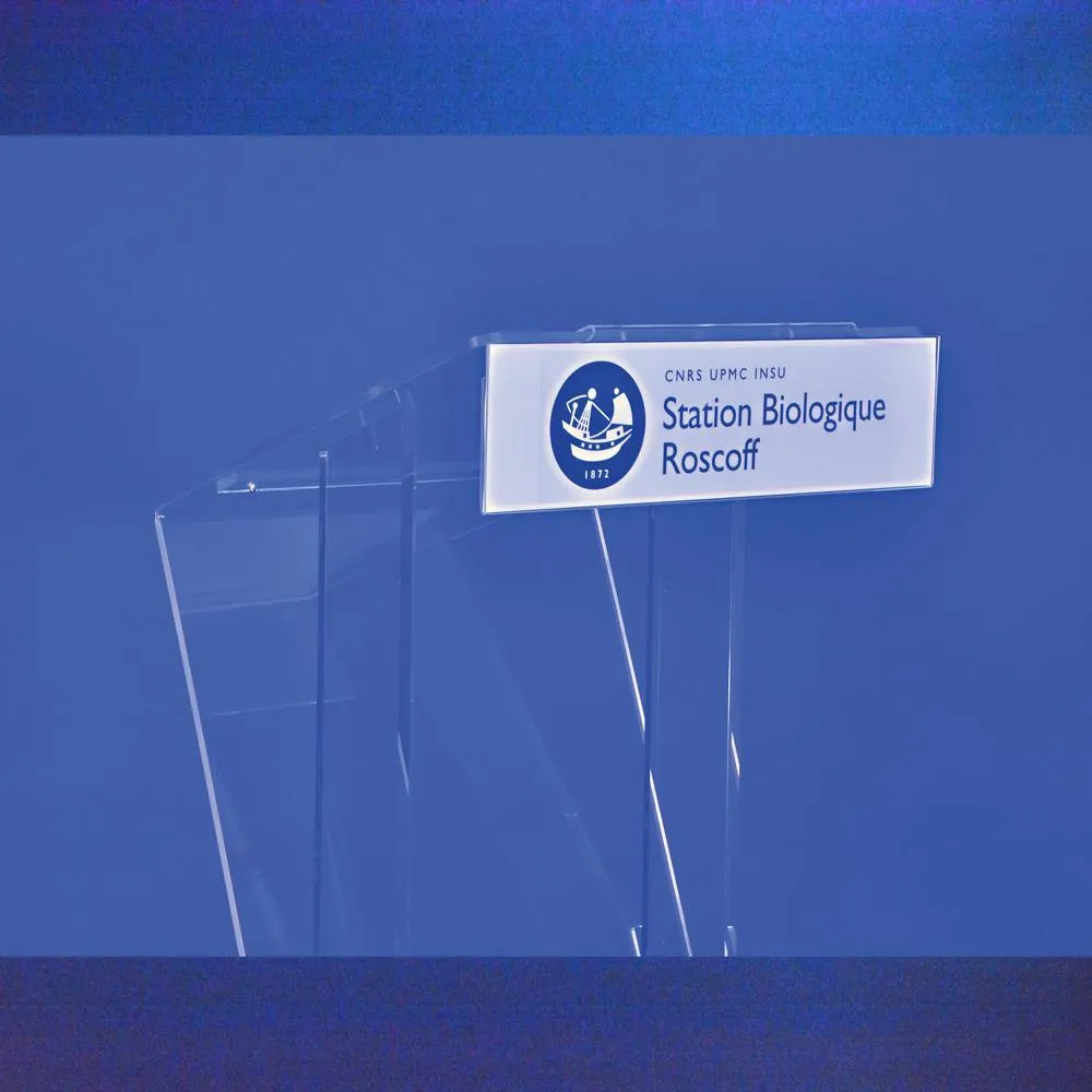 Signalétique pupitre