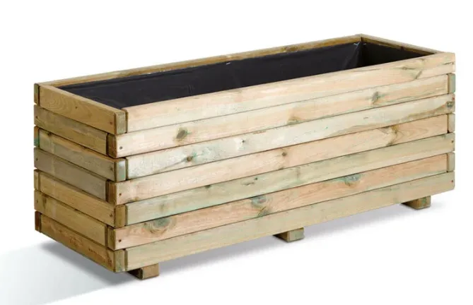 Jardinière en bois