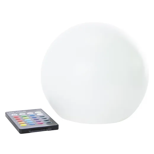 Pack 10 boules lumineuses LED 30 cm