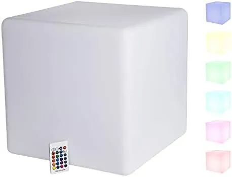 Pack 10 Cube lumineux led 40 cm