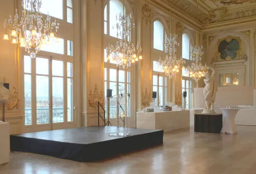 Scène sur mesure 2m x 1m habillée