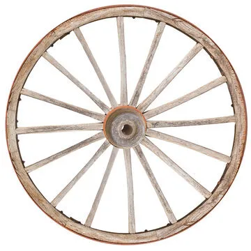 Roue de charrette