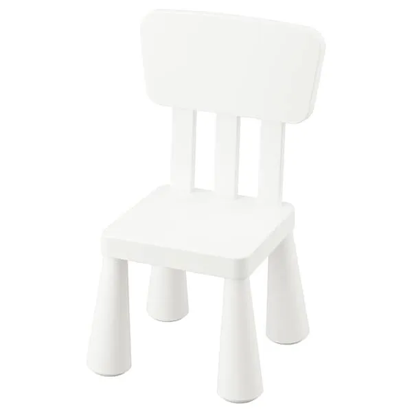 Kids White Chair