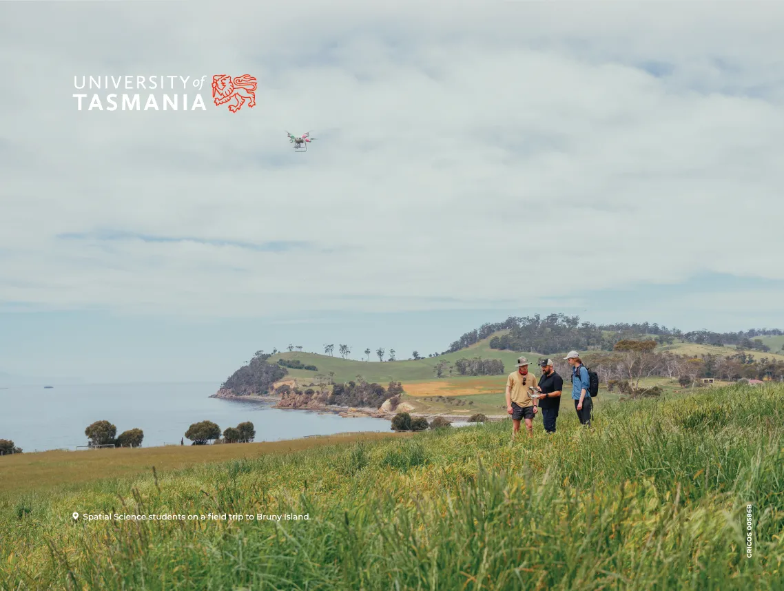 Bruny Island - 3m media wall & frame