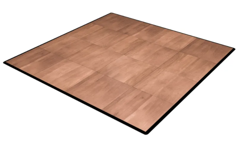 12x15 Dark Maple Dance Floor