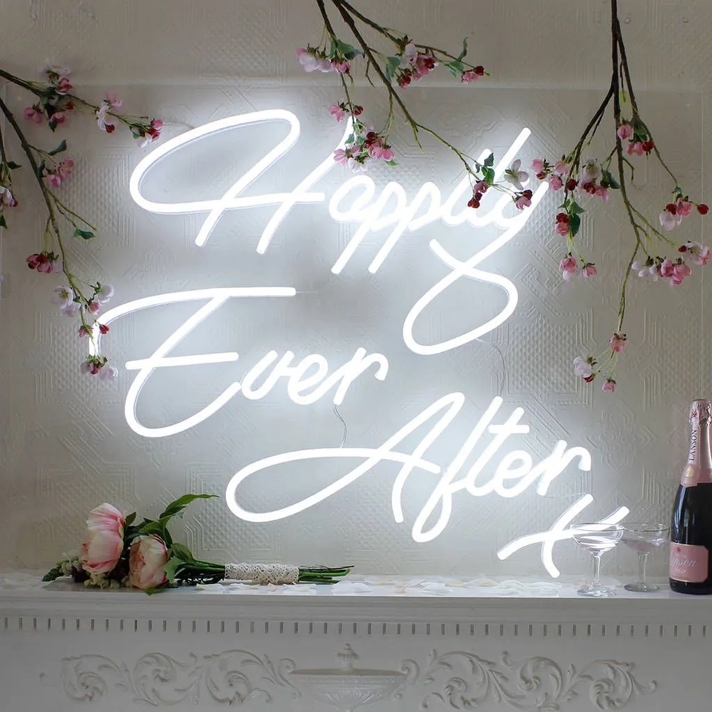 Happily Ever After Neon Sign