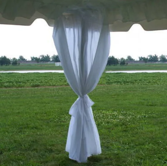Tent Leg Drape W/ Sash