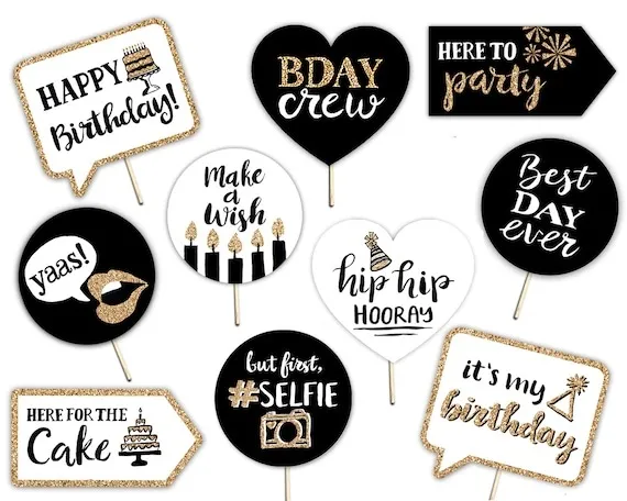 Photo Booth Props