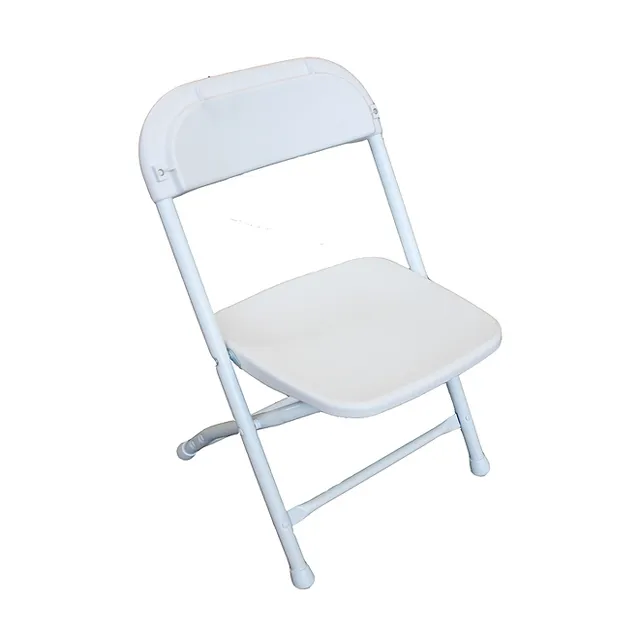 KIDS WHITE FOLDING PARTY CHAIRS