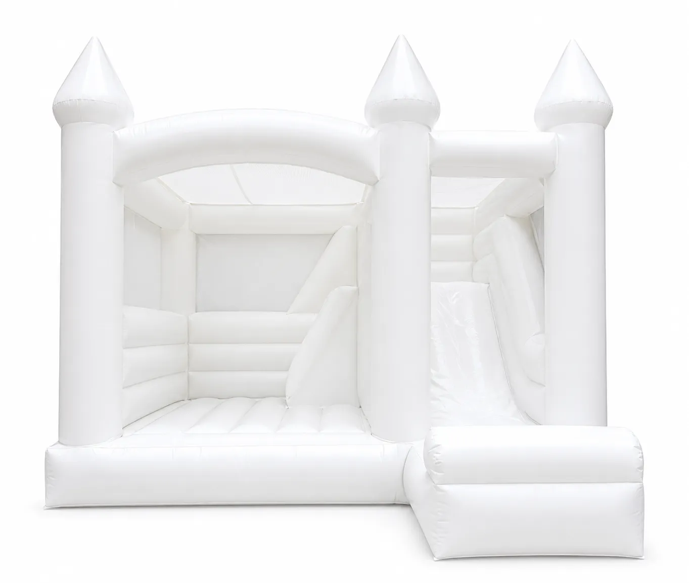 White Bouncy With Slide