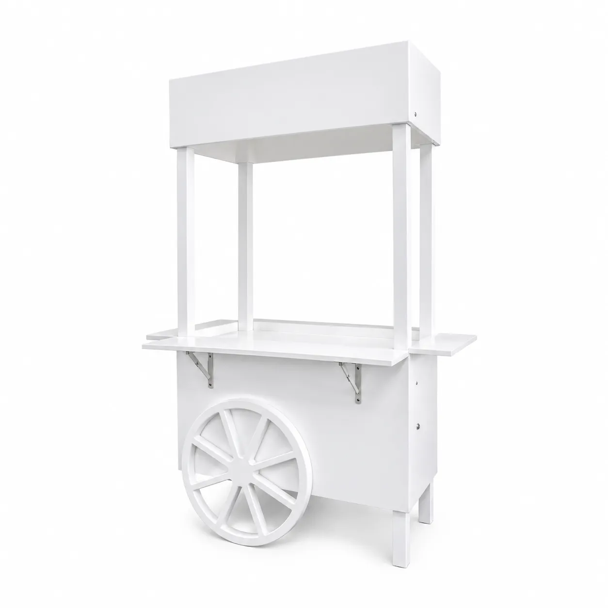White Candy Cart