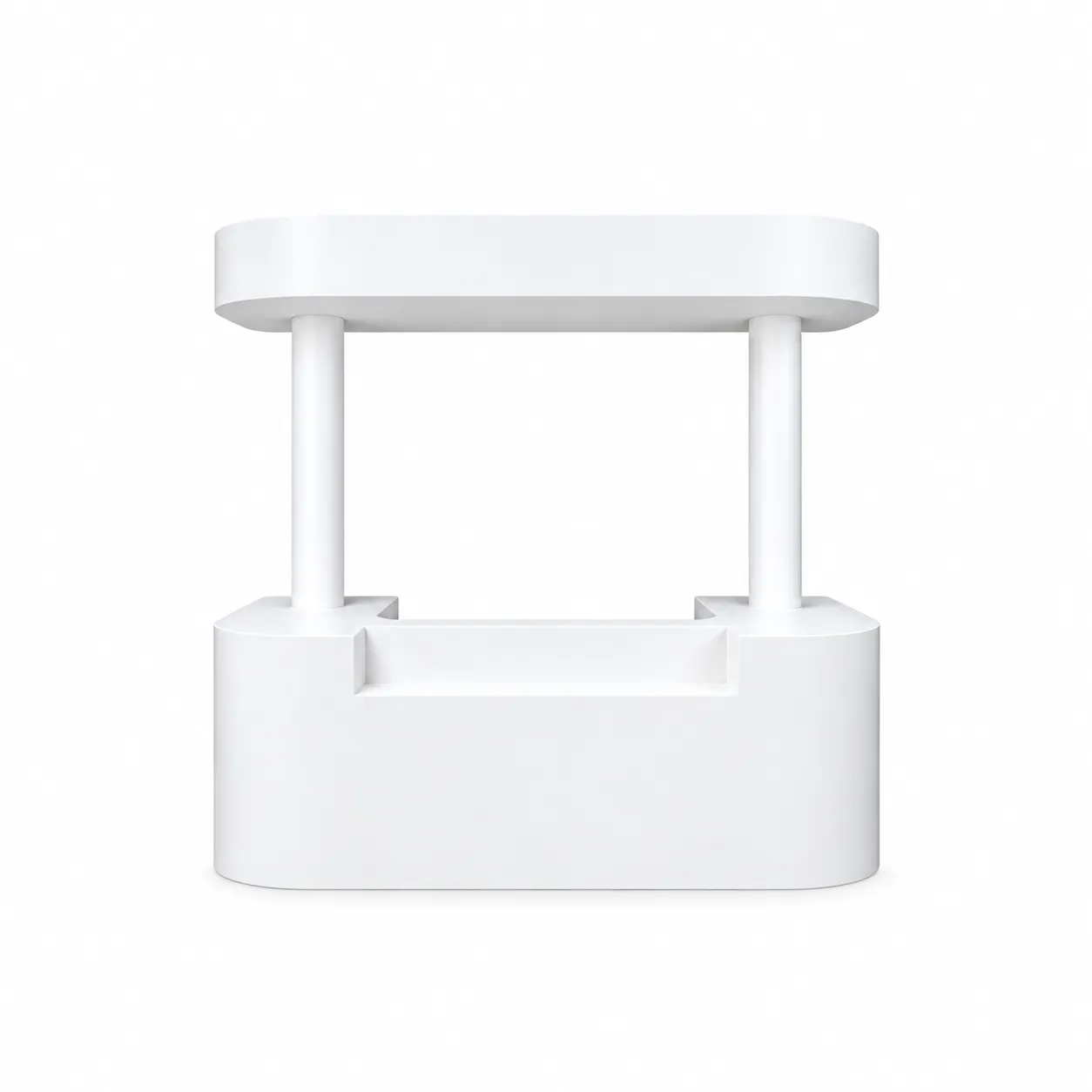Retro White Bar Counter