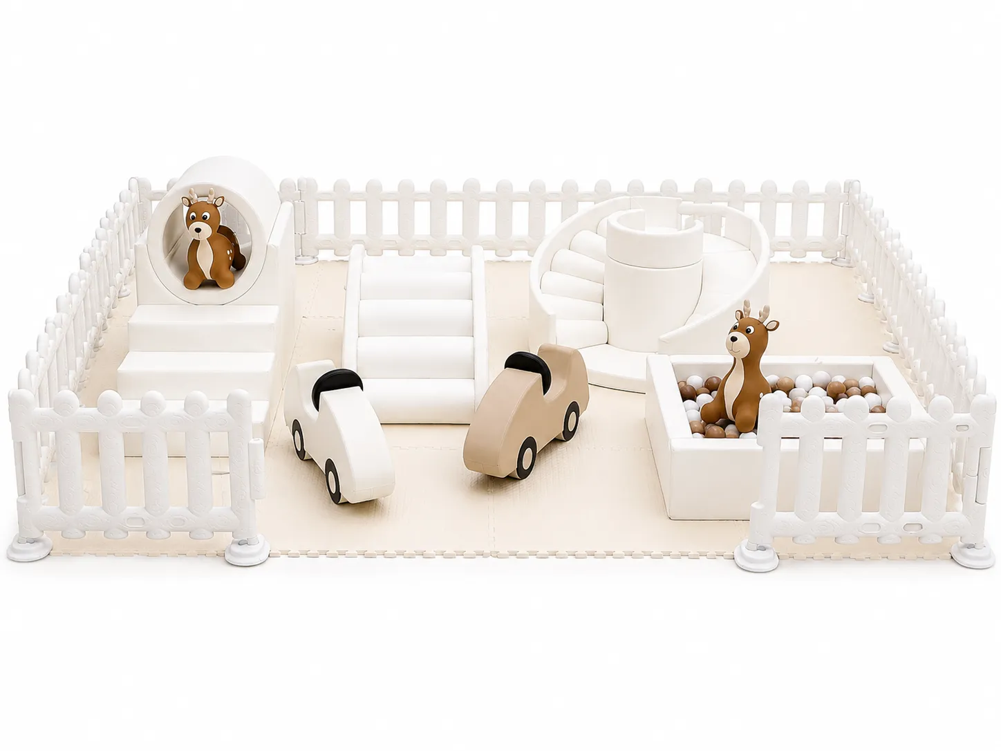 White Soft Play Set 