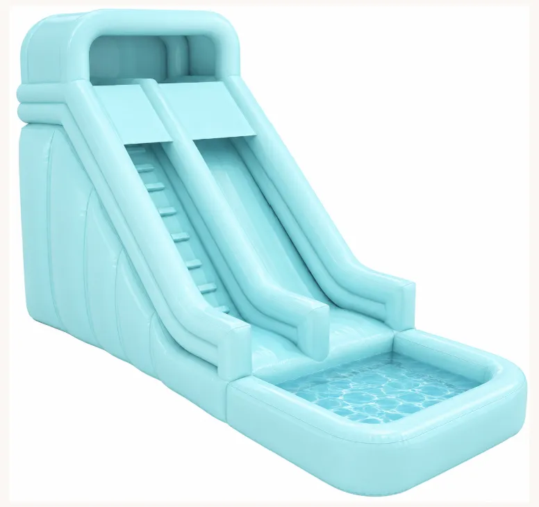 Inflatable With Slide and Pool