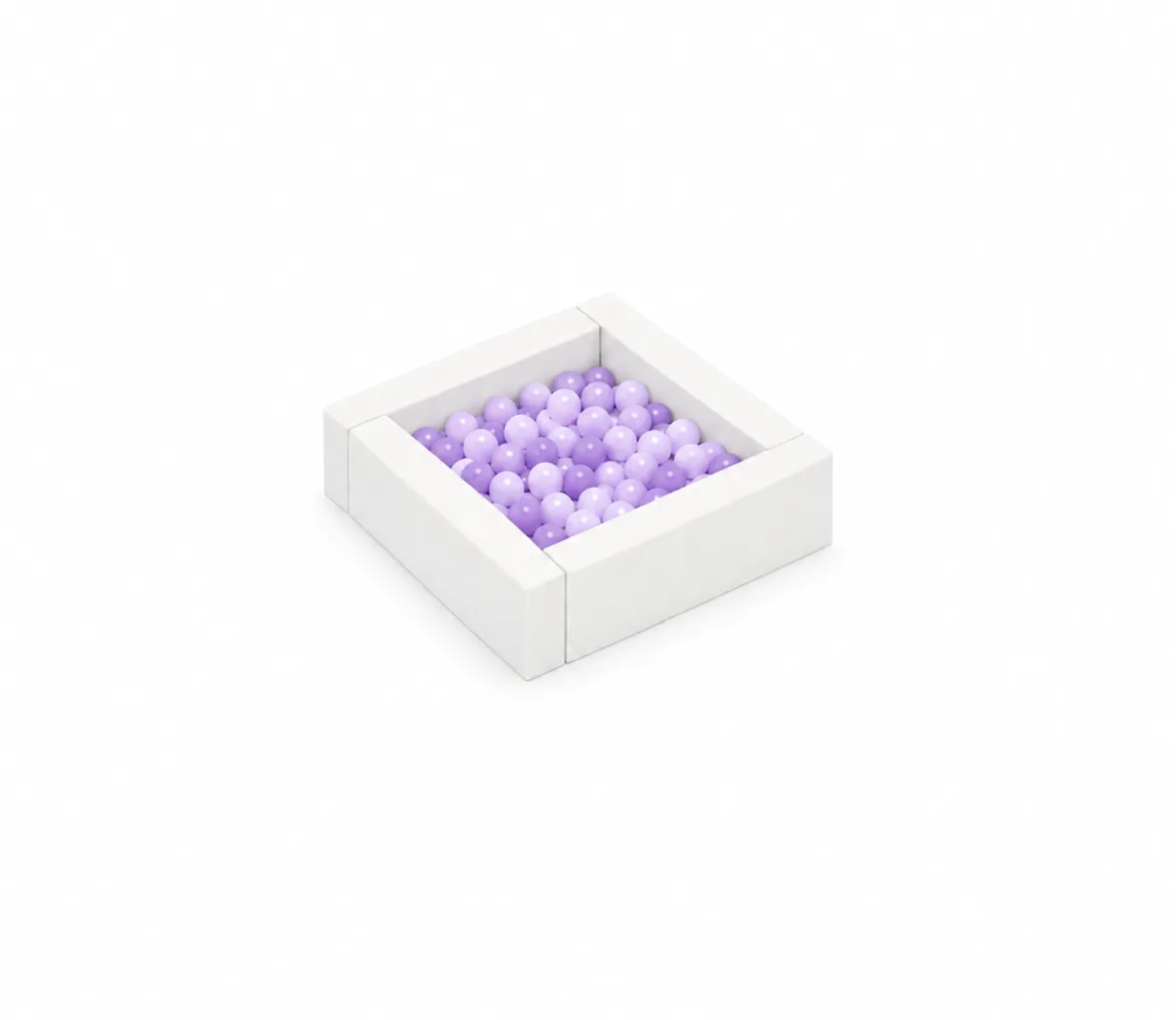 Mini White Ball Pit