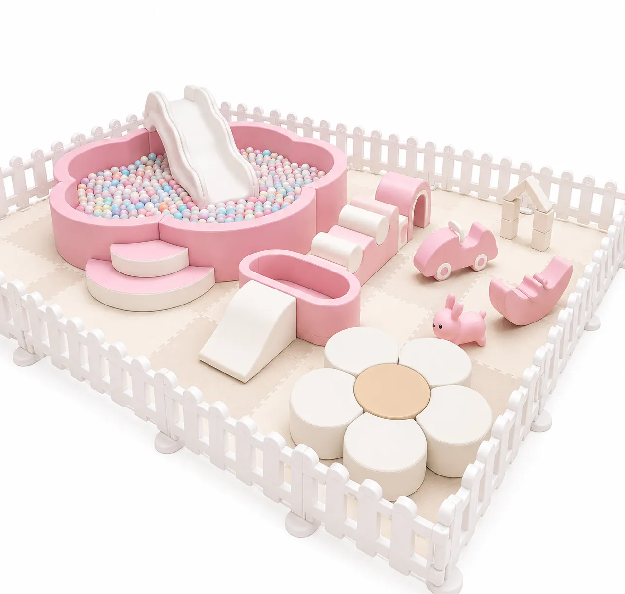 Flower Power Soft Play Set 