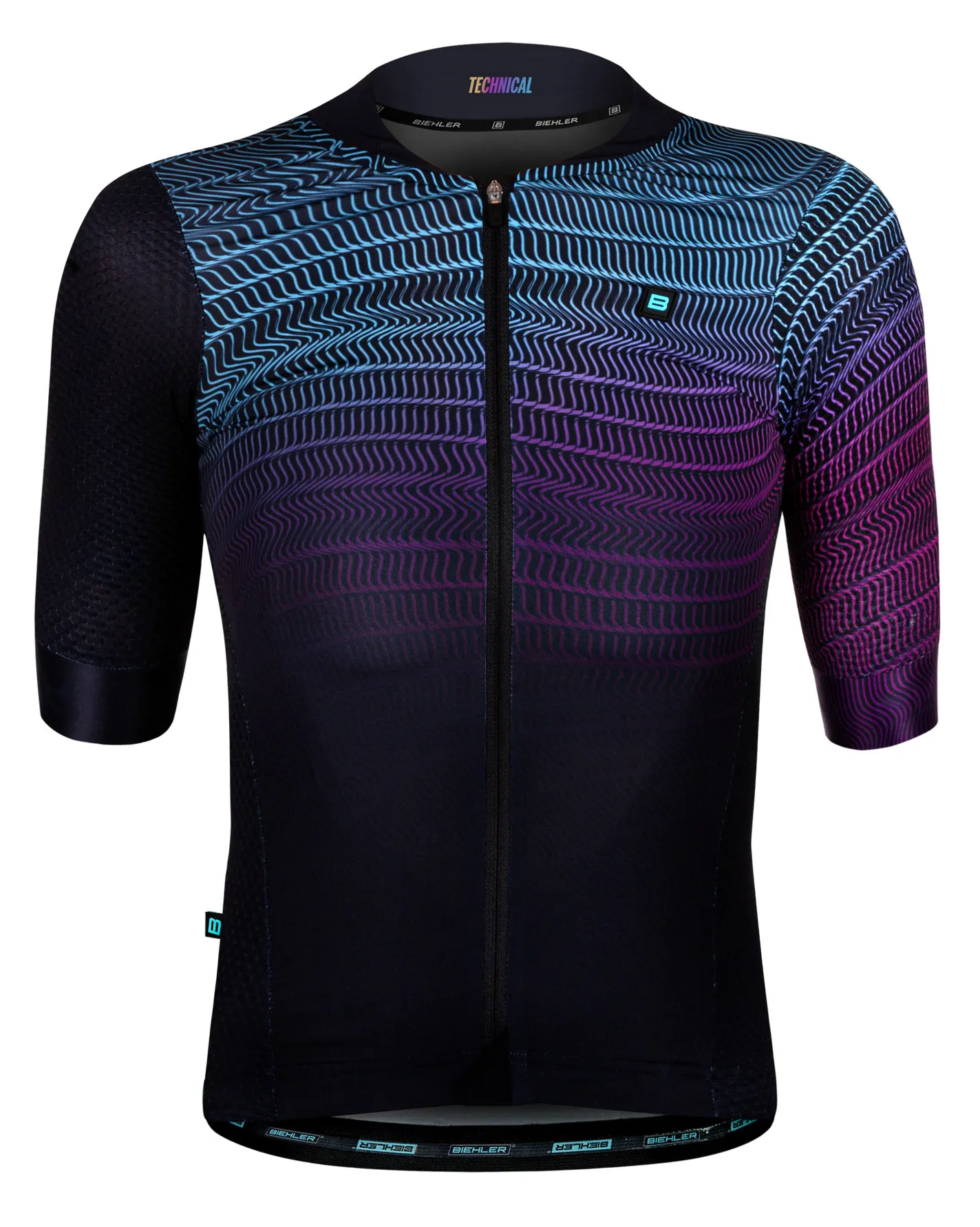 Biehler Women Technical Jersey Electric Grid